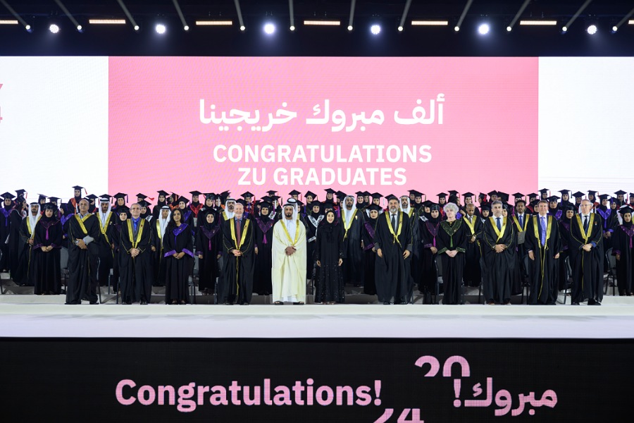 Lt. General H.H Sheikh Saif bin Zayed attends Graduation of the Class of 2024 at Zayed University and celebrates ZU’s Future Makers